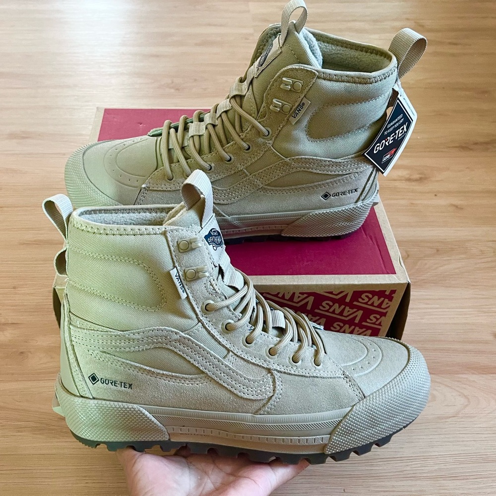 Vans Sk8-Hi GORE-TEX MTE 'Incense Brown' Women 9.5 US Mens 8.0 US - Picture 5 of 14